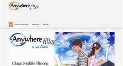 Desktop Screenshot of anywherefilter.com